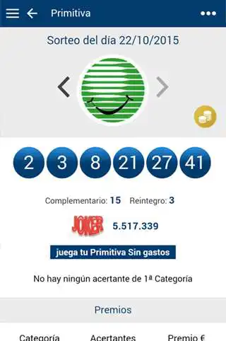 Play Resultados de loterias en internet desde 1996  and enjoy Resultados de loterias en internet desde 1996 with UptoPlay