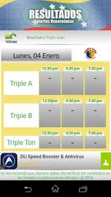Play Resultados Loterias Venezuela
