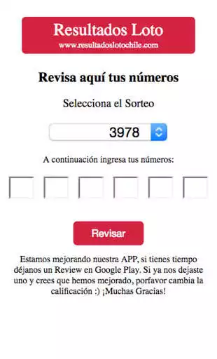 Play Resultados Loto Chile  and enjoy Resultados Loto Chile with UptoPlay