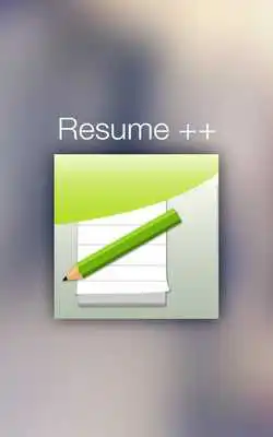 Play Resume ++ (A Resume Developer)