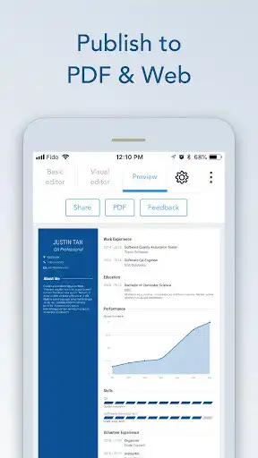 Play Resume Builder  CV Maker By VisualCV  and enjoy Resume Builder  CV Maker By VisualCV with UptoPlay