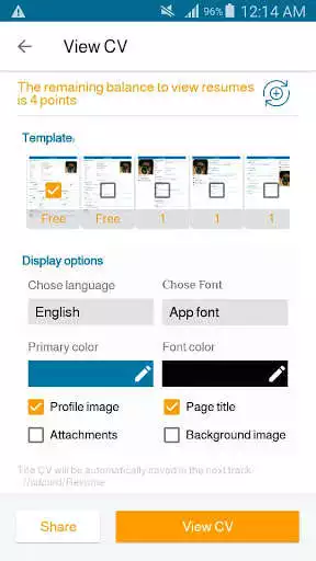 Play Resume ( CV Editor )