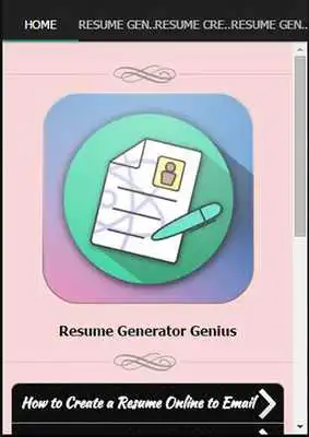 Play Resume Generator Genius