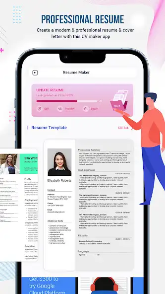 Play Resume Maker  And CV Builder as an online game Resume Maker  And CV Builder with UptoPlay