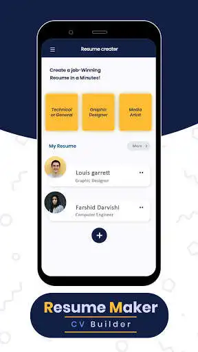 Play Resume Maker CV Builder  and enjoy Resume Maker CV Builder with UptoPlay