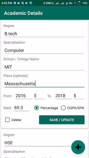 Play Resume Maker free  and enjoy Resume Maker free with UptoPlay