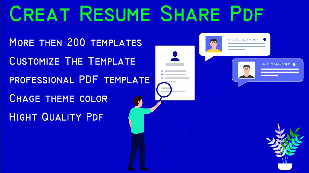 Play Resume Maker- PDF CV Maker as an online game Resume Maker- PDF CV Maker with UptoPlay