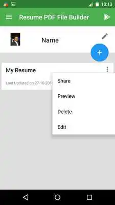 Play Resume PDF File Builder Play Resume PDF File Builder