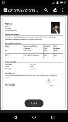 Play Resume PDF File Builder Play Resume PDF File Builder