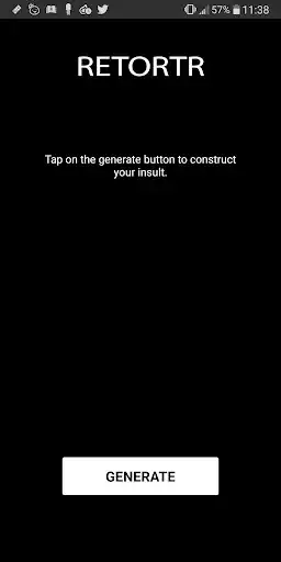 Play RETORTR: The Silly Insult Generator  and enjoy RETORTR: The Silly Insult Generator with UptoPlay