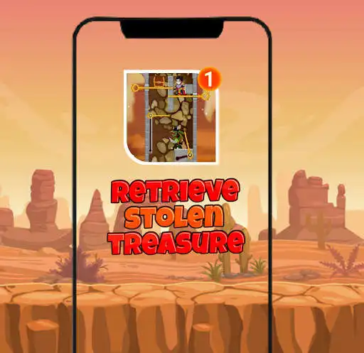 Play Retrieve Stolen Treasure as an online game Retrieve Stolen Treasure with UptoPlay