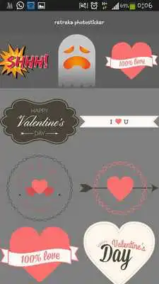 Play Ret Rika Photosticker