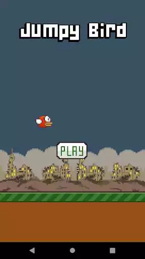 Play Retro Bird - 8 bit style game as an online game Retro Bird - 8 bit style game with UptoPlay