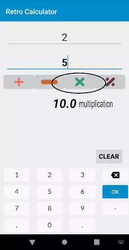Play RetroCalculator as an online game RetroCalculator with UptoPlay