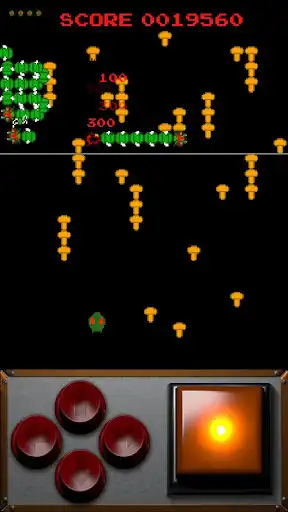 Play Retro Centipede infest as an online game Retro Centipede infest with UptoPlay