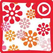 Free play online Retro Color Flower Wallpaper APK