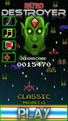 Play Retro Destroyer Arcade