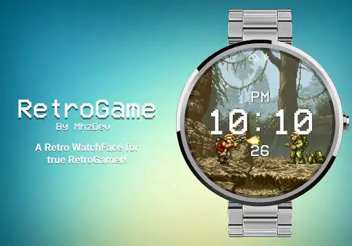 Play RetroGame - Watch Face  and enjoy RetroGame - Watch Face with UptoPlay