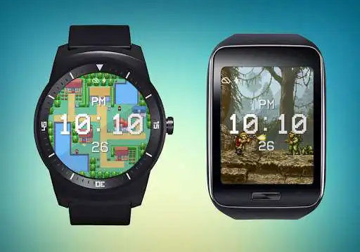 Play RetroGame - Watch Face as an online game RetroGame - Watch Face with UptoPlay