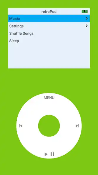Play retroPod: ClickWheel Music App as an online game retroPod: ClickWheel Music App with UptoPlay