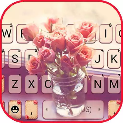 Play Retro Rose Vase Keyboard Background APK Play Retro Rose Vase Keyboard Background APK