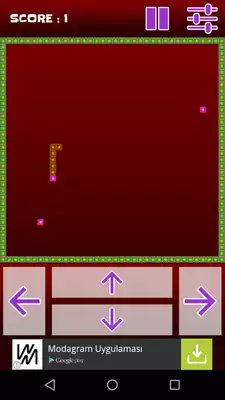 Play Retro Snake Game as an online game Retro Snake Game with UptoPlay
