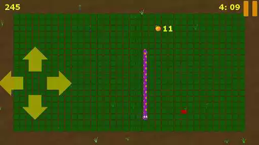 Play Retro Snake as an online game Retro Snake with UptoPlay