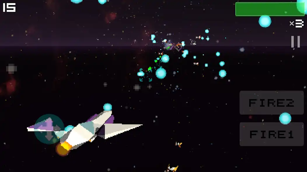 Play Retro Space Rail Shooter Demo  and enjoy Retro Space Rail Shooter Demo with UptoPlay