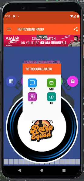 Play Retrosquad Radio as an online game Retrosquad Radio with UptoPlay