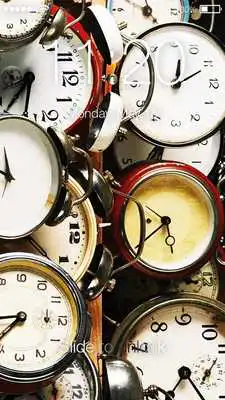 Play Retro Style Clock Lock Play Retro Style Clock Lock