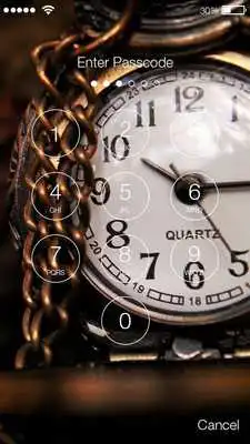 Play Retro Style Clock Lock Play Retro Style Clock Lock