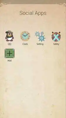 Play Retro Style GO Launcher Theme