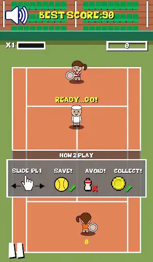 Play Retro Tiny Tennis  and enjoy Retro Tiny Tennis with UptoPlay
