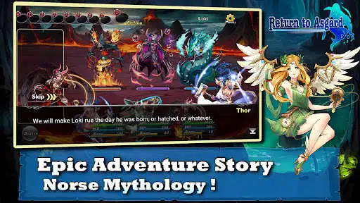 Play Return to Asgard (Fantasy RPG) as an online game Return to Asgard (Fantasy RPG) with UptoPlay