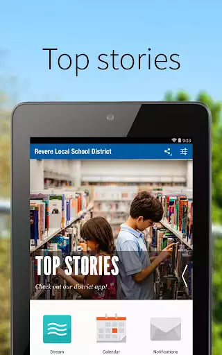 Play APK Revere Local School District  and enjoy Revere Local School District with UptoPlay com.OH01001097.schoolwires.mobile