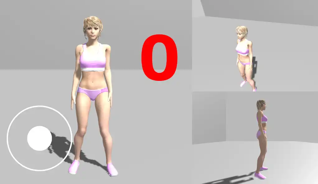 Play Reverse Lunge,  workout app fo as an online game Reverse Lunge,  workout app fo with UptoPlay