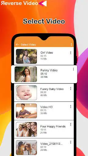 Play Reverse Video : Magic Video Backward Effect as an online game Reverse Video : Magic Video Backward Effect with UptoPlay
