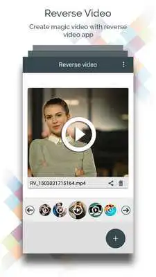 Play Reverse Video - Video Editor