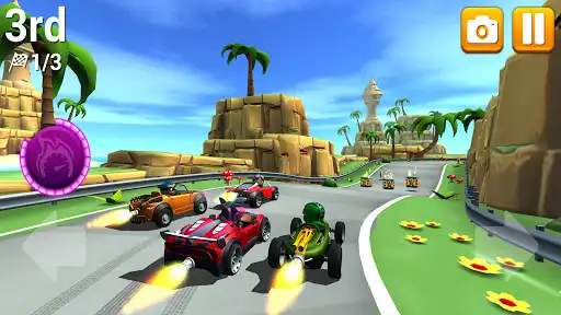 Play Rev Heads Rally as an online game Rev Heads Rally with UptoPlay