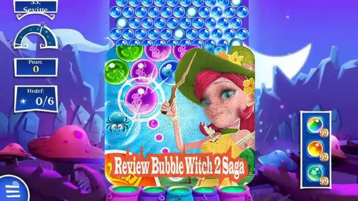 Play Review Bubble Witch 2 Saga