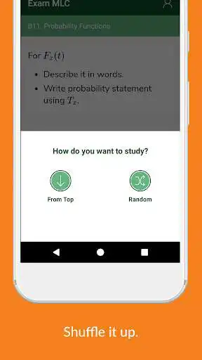 Play APK Review (Flashcards)  and enjoy Review (Flashcards) with UptoPlay com.theinfiniteactuary.flashcards