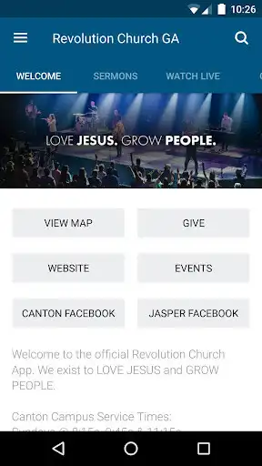 Play APK Revolution Church App  and enjoy Revolution Church App with UptoPlay com.subsplash.thechurchapp.s_RHH3JW