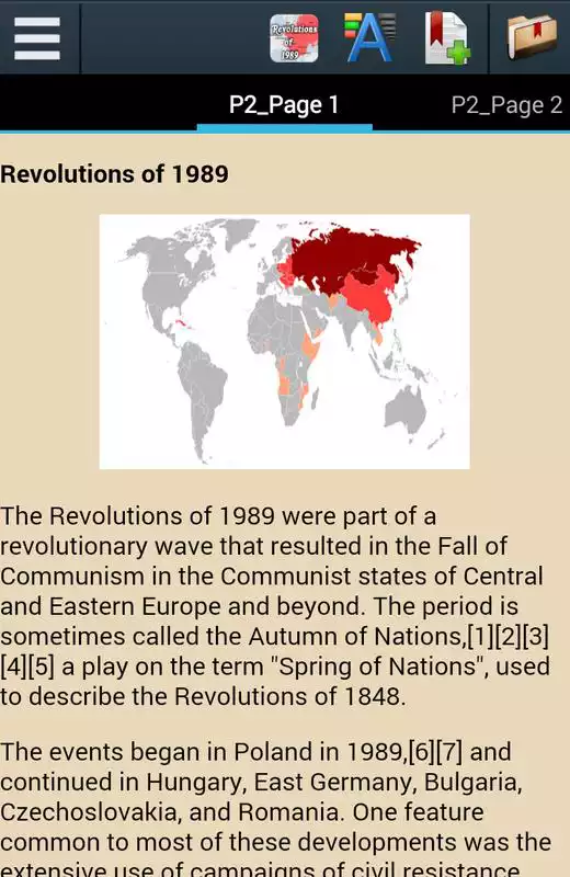 Play Revolutions of 1989 History