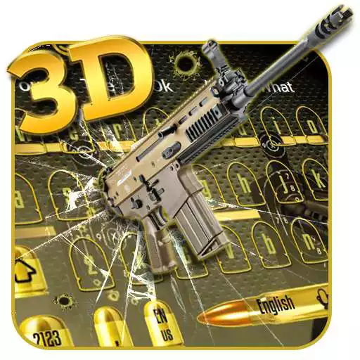 Free play online Revolver Bullet 3D Keyboard APK