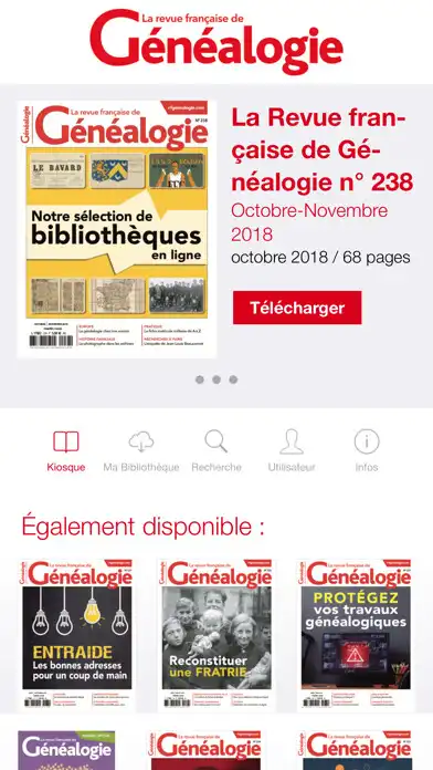 Play Revue Française de Généalogie  and enjoy Revue Française de Généalogie with UptoPlay