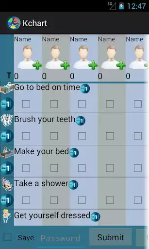 Play Reward Kids Chart/ Chore Chart  and enjoy Reward Kids Chart/ Chore Chart with UptoPlay