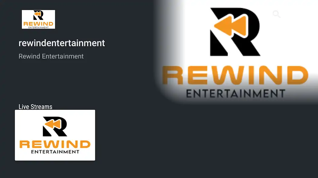 Play Rewind Entertainment as an online game Rewind Entertainment with UptoPlay