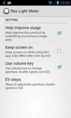 Play Rex Light Meter