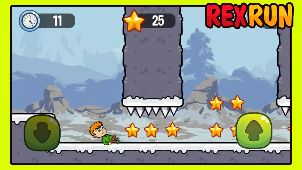 Play Rex Run as an online game Rex Run with UptoPlay