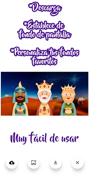 Play Reyes Magos Fondos de Pantalla as an online game Reyes Magos Fondos de Pantalla with UptoPlay
